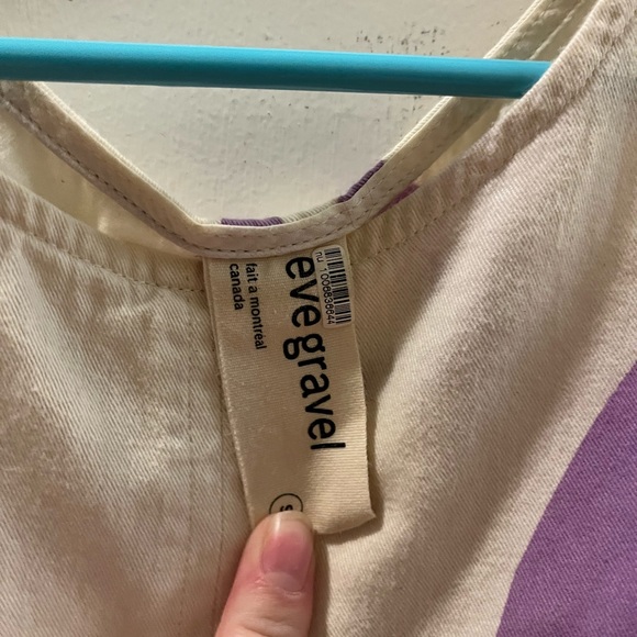 Evegravel Urban Brand Funky Pattern Blobs Tank Top - Picture 2 of 4